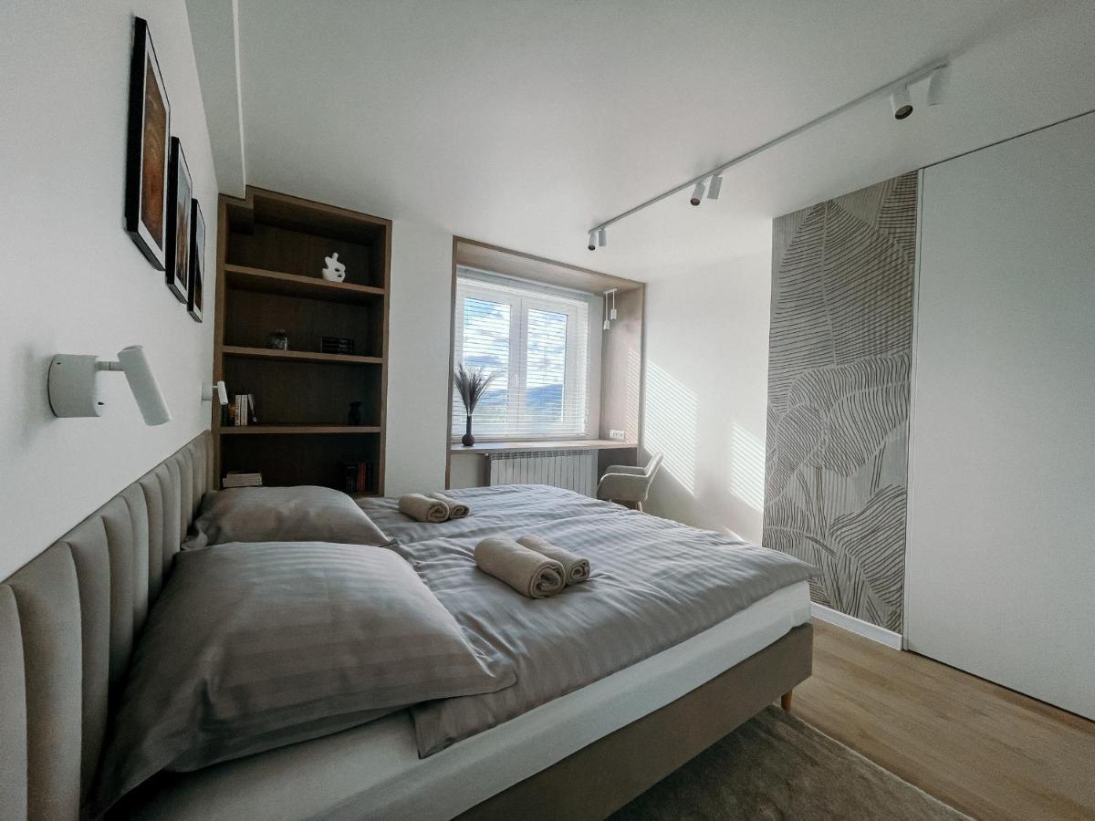 Penthouse Sloneczna Rapsodia - Blisko Parku Zdrojowego - Duzy Taras Na Dachu - Piekny Widok - Winda - Garaz Apartamento Rabka Exterior foto