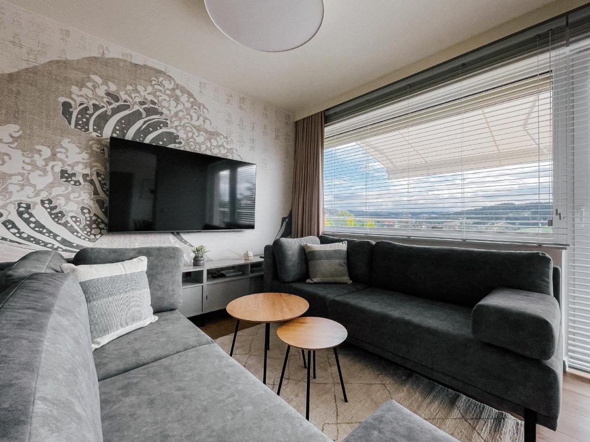 Penthouse Sloneczna Rapsodia - Blisko Parku Zdrojowego - Duzy Taras Na Dachu - Piekny Widok - Winda - Garaz Apartamento Rabka Exterior foto